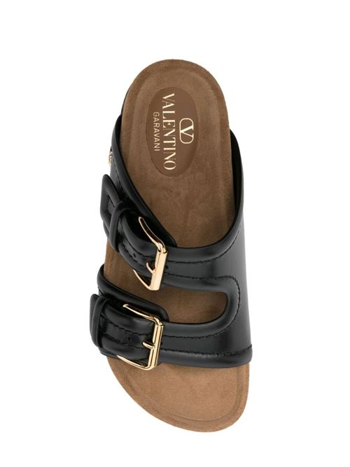 Fussfriend leather slippers with double strap Valentino Garavani | 4W0S0IZ4VRNYVN